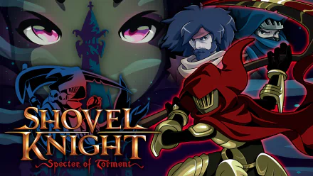 Shovel Knight: Specter of Torment Enchantress (Shovel Knight) Donovan (Shovel Knight) Luan (Shovel Knight) Specter Knight (Shovel Knight) video game Shovel Knight HD Desktop Wallpaper | Background Image