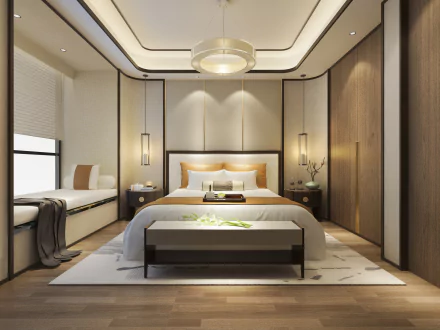furniture bedroom chandelier man made room HD Desktop Wallpaper | Background Image