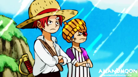 Buggy (One Piece) Shanks (One Piece) Anime One Piece HD Desktop Wallpaper | Background Image