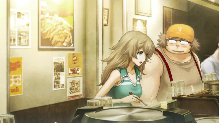 Yuki Amane Itaru Hashida Anime Steins;Gate 0 HD Desktop Wallpaper | Background Image