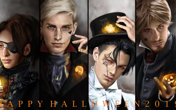 Mike Zacharias Hange Zoë Erwin Smith Levi Ackerman Anime Attack on Titan HD Desktop Wallpaper | Background Image