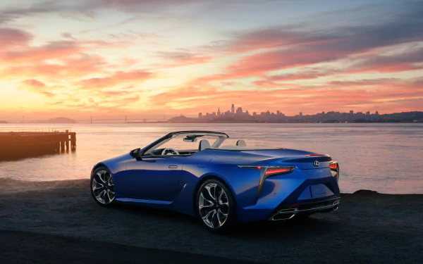 cabriolet grand tourer car Lexus vehicle Lexus LC 500 HD Desktop Wallpaper | Background Image