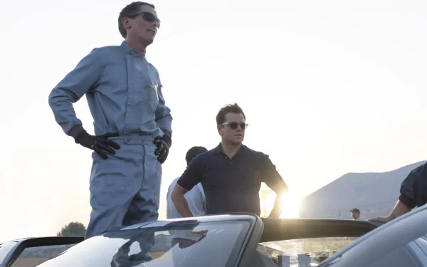  Ford v Ferrari (2019) - Christian Bale &amp; Matt Damon - Original Still