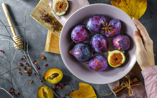 still life fruit food fig HD Desktop Wallpaper | Background Image