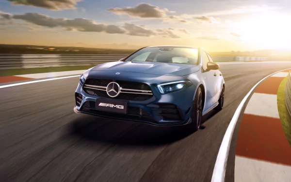 Mercedes-AMG A 35 4MATIC vehicle Mercedes-Benz AMG A45 HD Desktop Wallpaper | Background Image