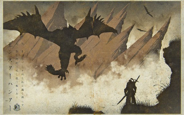 Video Game Monster Hunter: World Monster Hunter Rathalos HD Wallpaper | Background Image