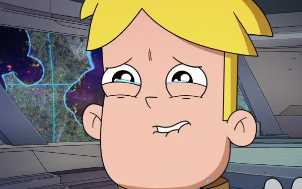blonde tears Gary Goodspeed TV Show Final Space HD Desktop Wallpaper | Background Image