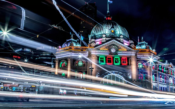 Flinders Street Railway Station by Matt Zhang