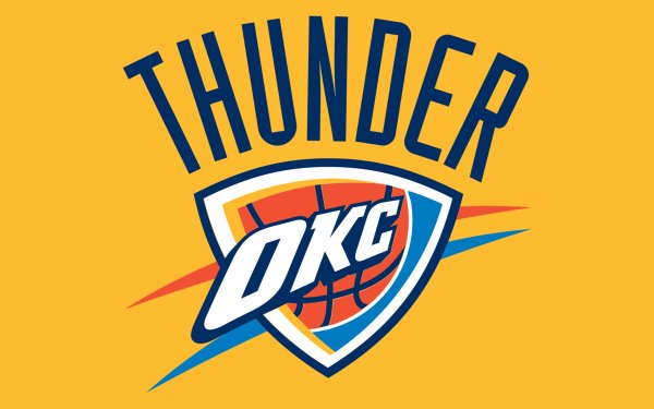 Sports Oklahoma City Thunder Basketball Logo NBA HD Wallpaper | Background Image