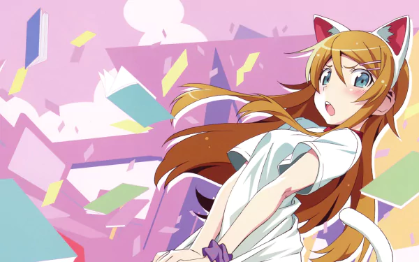 Kirino Kousaka Anime Oreimo HD Desktop Wallpaper | Background Image
