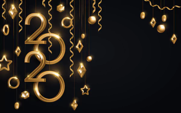 New Year holiday New Year 2020 HD Desktop Wallpaper | Background Image