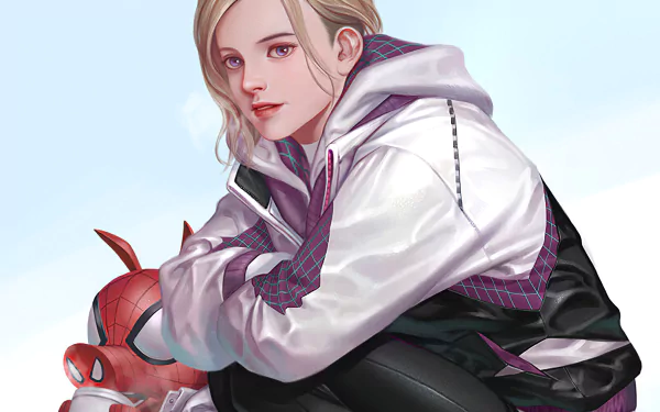 Comic Gwen Stacy HD Desktop Wallpaper | Background Image