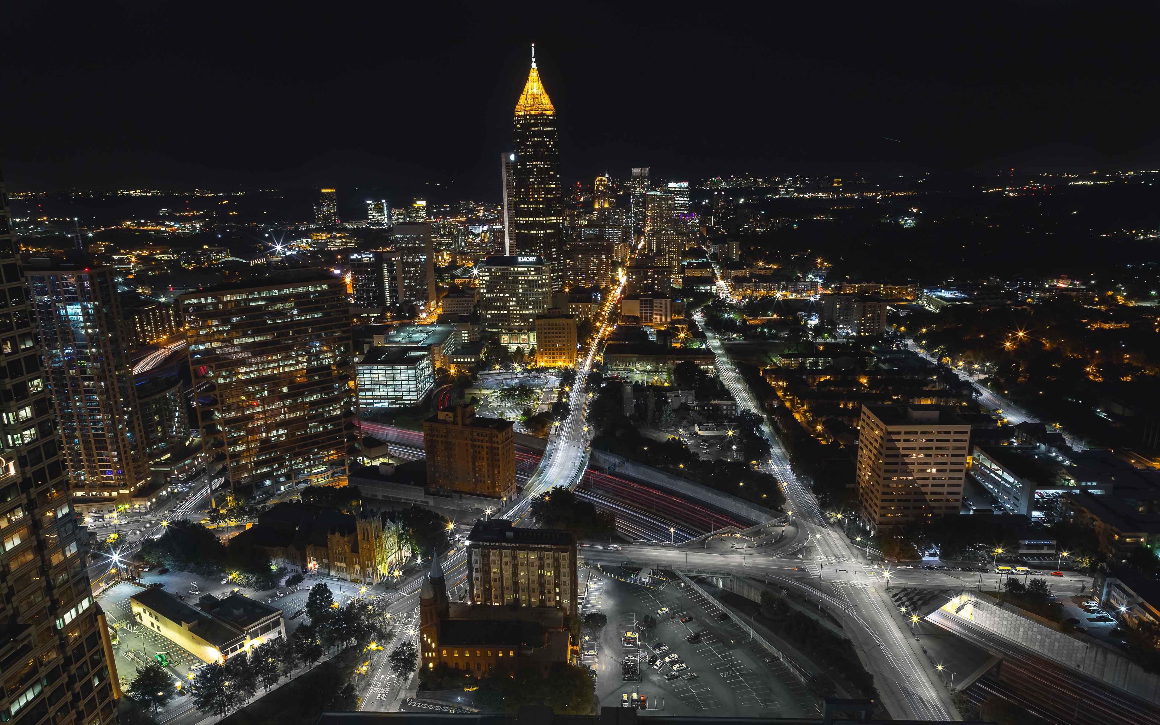 Man Made Atlanta HD Wallpaper | Background Image