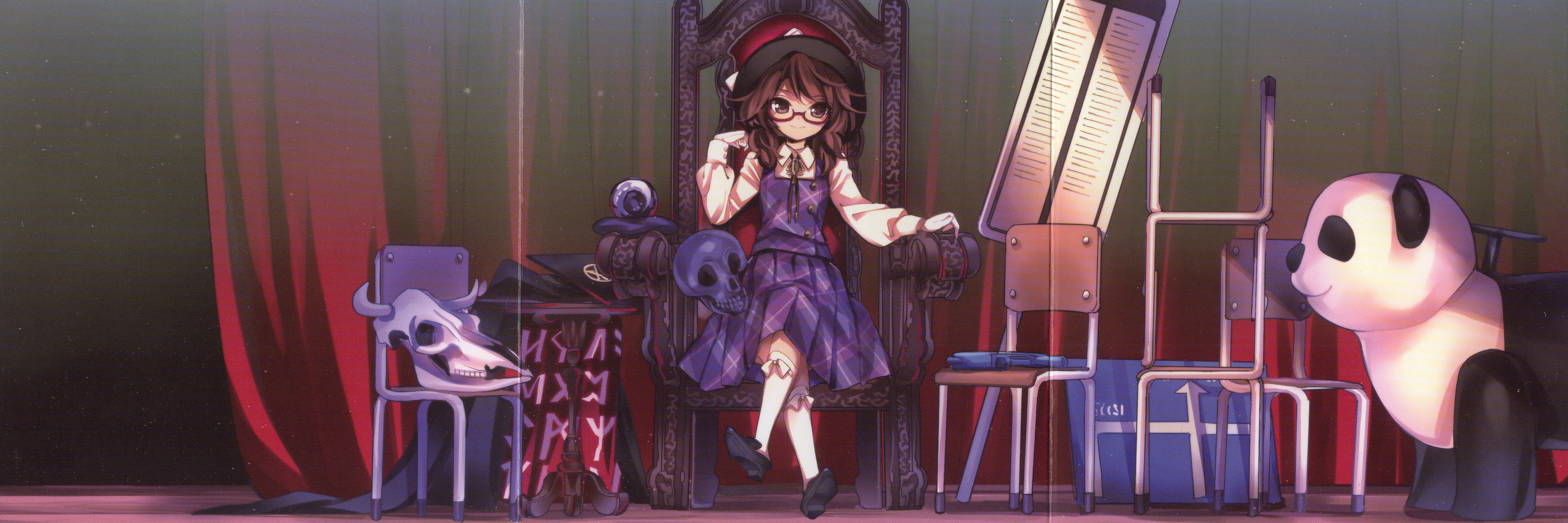Anime Touhou HD Wallpaper | Background Image