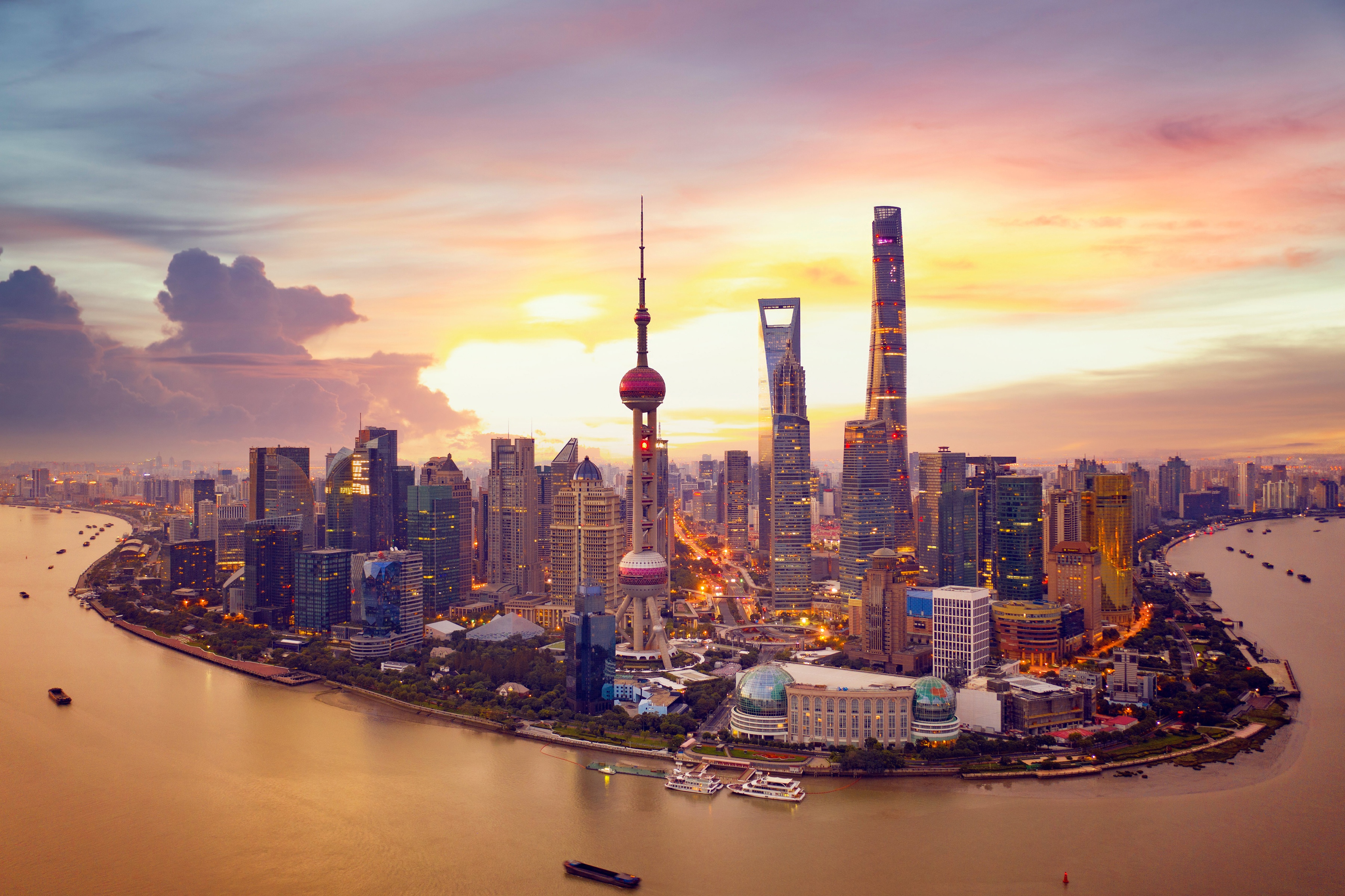 Shanghai HD Wallpaper | Background Image | 3600x2398