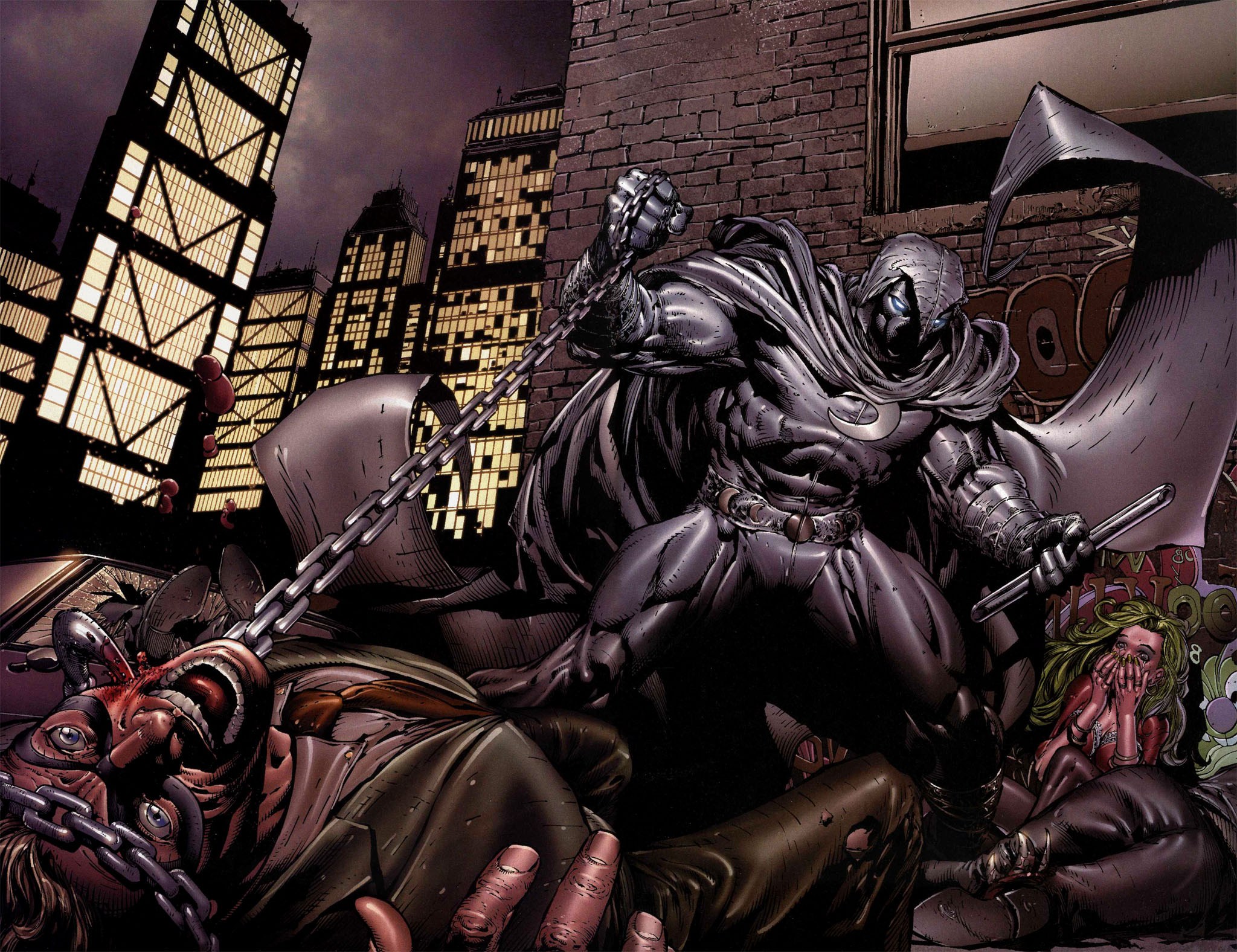 Moon Knight HD Wallpaper | Background Image | 2048x1576 | ID:106767