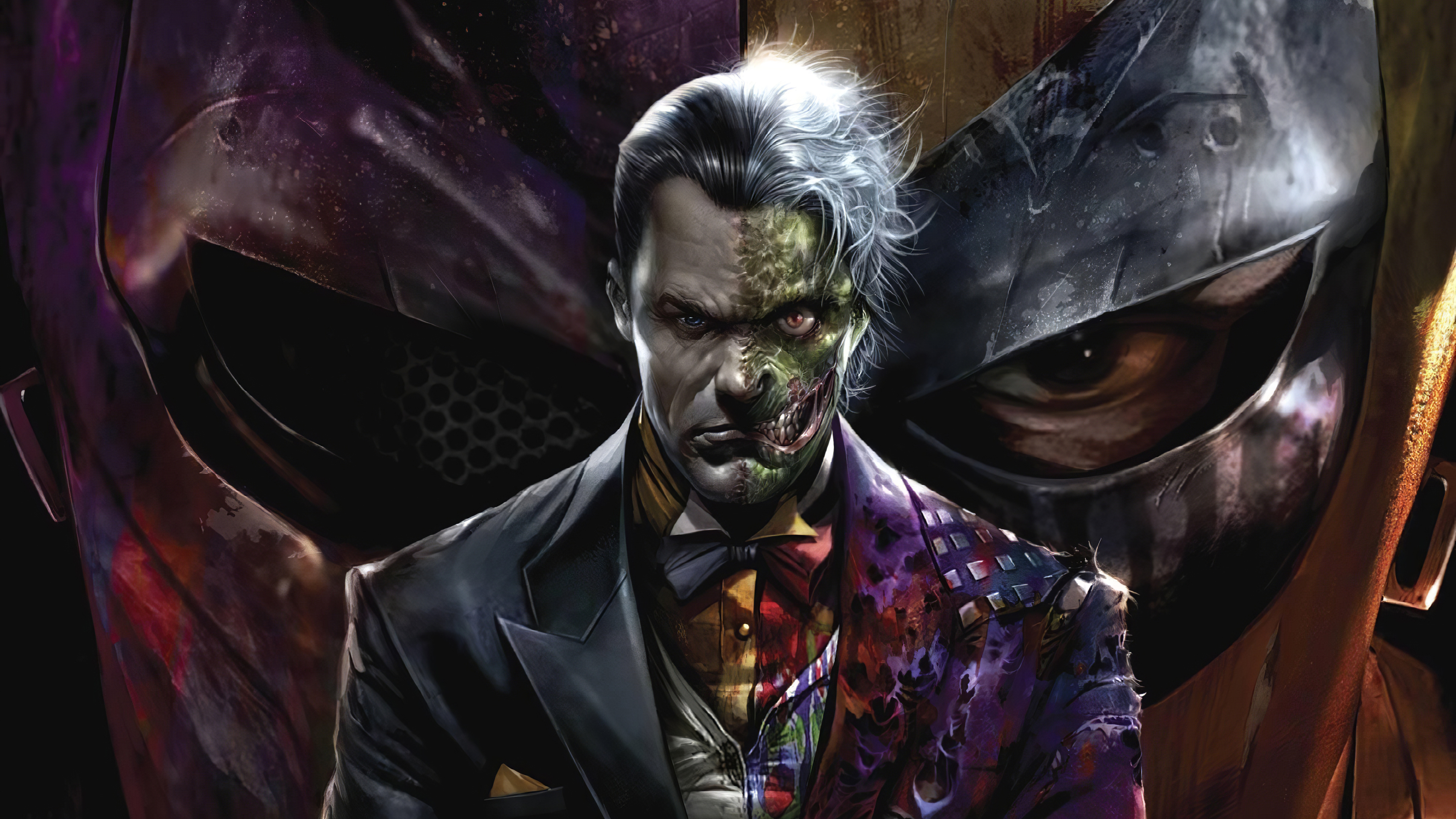 Comics Two-Face HD Wallpaper | Background Image