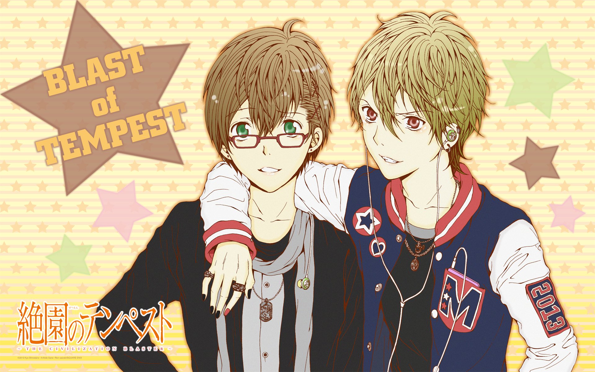 Download Mahiro Fuwa Yoshino Takigawa Anime Zetsuen No Tempest HD Wallpaper