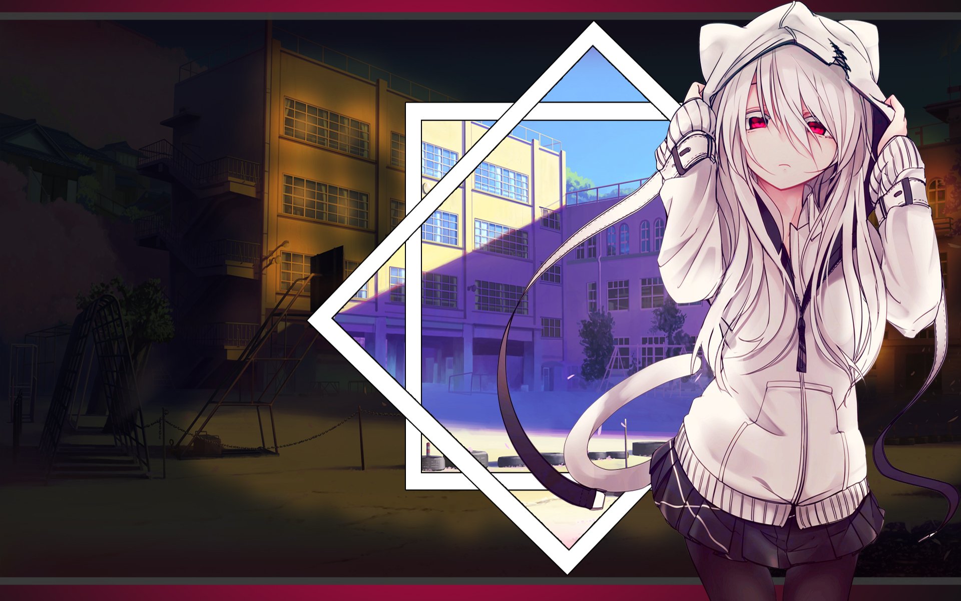 Download Skirt School Schoolgirl Anime Girl Anime Girl HD Wallpaper by LinkRB