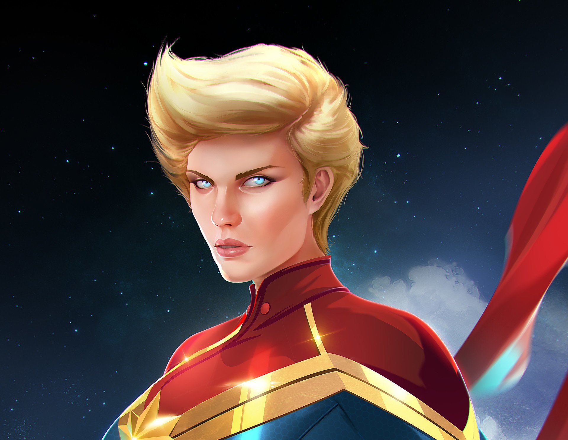 Captain Marvel Hd Wallpaper Background Image 1920x1488 Id 1061940 Wallpaper Abyss