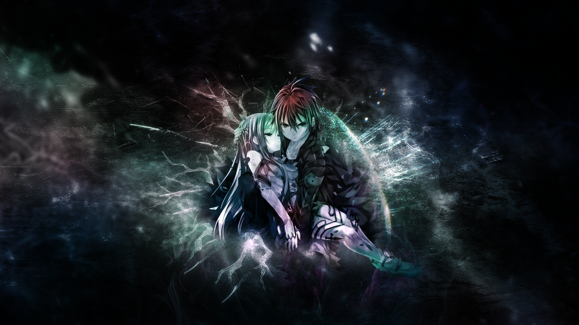 Download Kazuto Kirigaya Kirito (Sword Art Online) Asuna Yuuki Anime Sword Art Online Kirito And Asuna HD Wallpaper by _SENPAI_