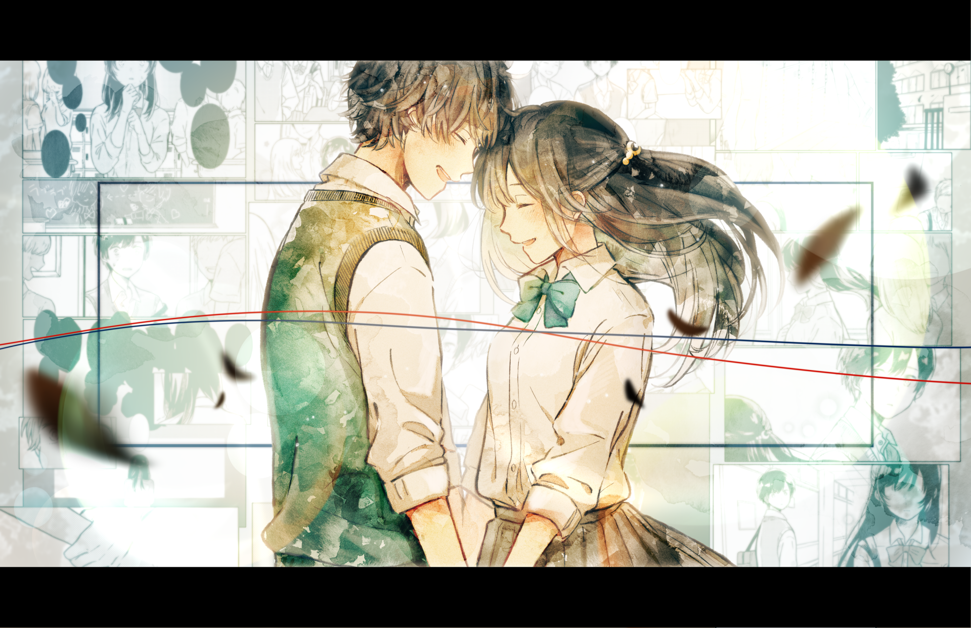 Download Shota Kazehaya Sawako Kuronuma Anime From Me To You HD Wallpaper by みっ君