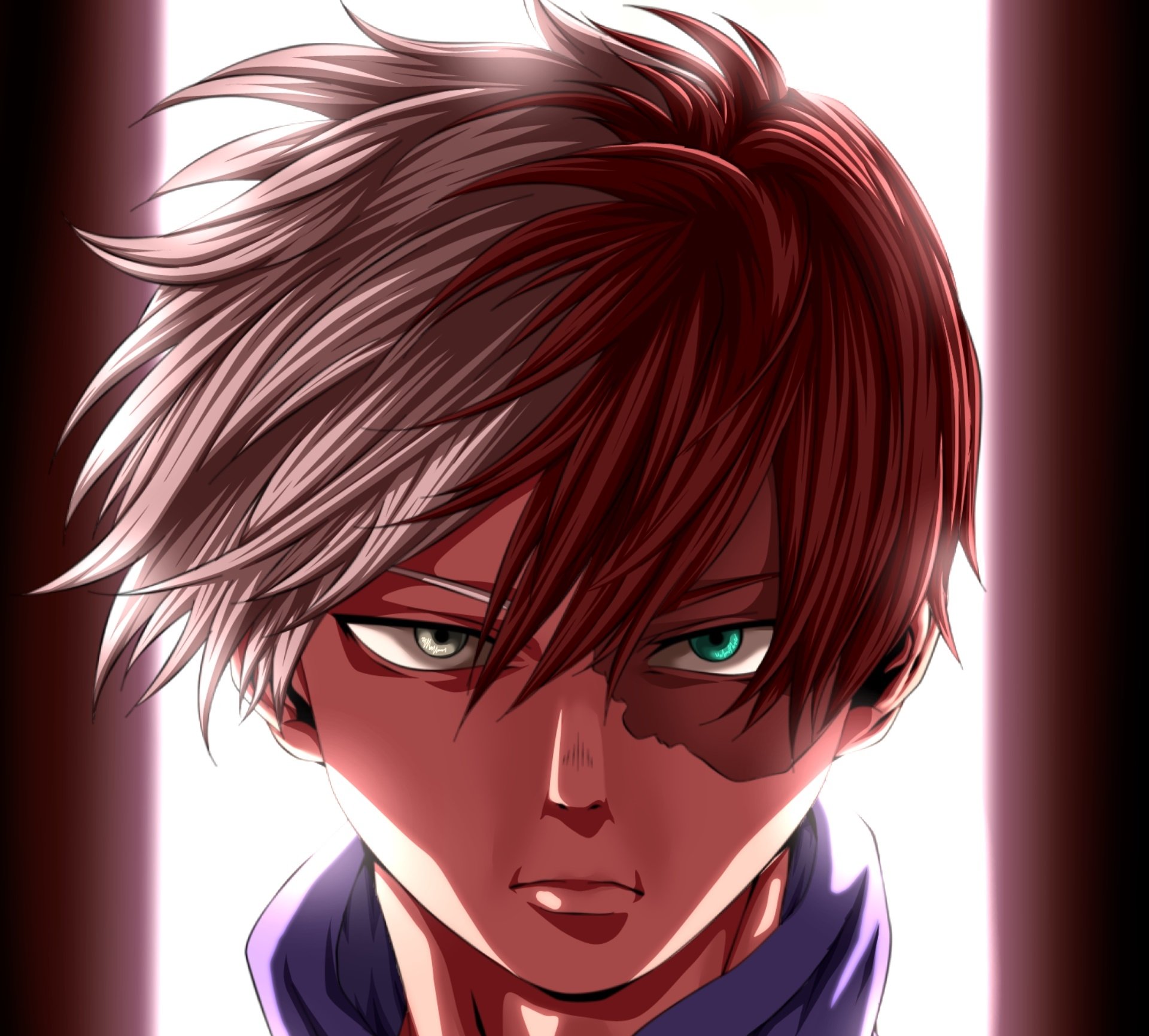 Download Shoto Todoroki Anime My Hero Academia HD Wallpaper by Treinz