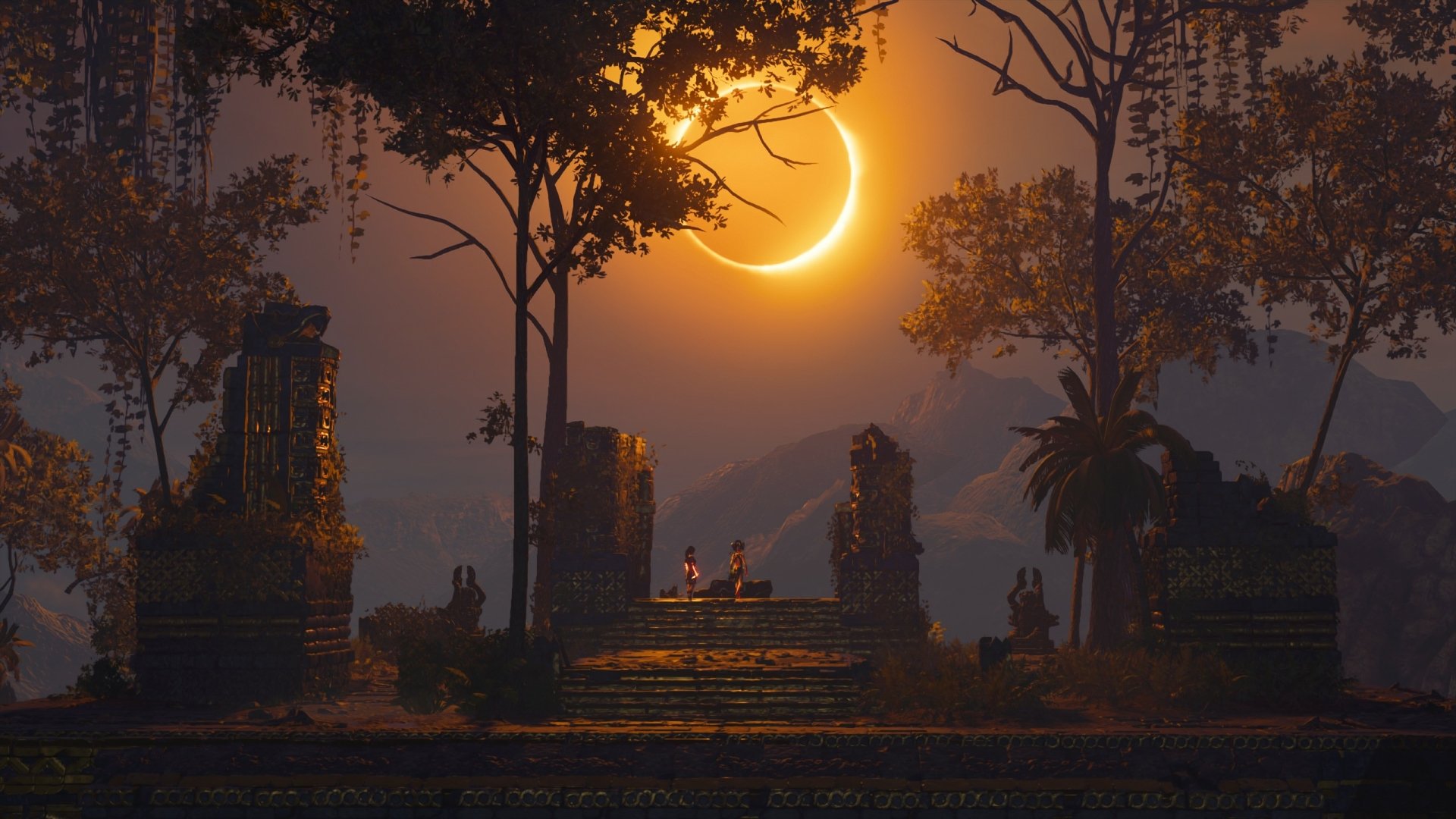 Download Eclipse Video Game Shadow Of The Tomb Raider HD Wallpaper by FLX-II