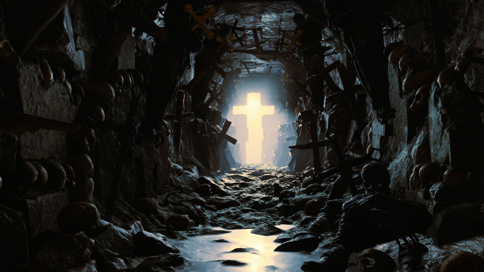 Download Cross Video Game Shadow Of The Tomb Raider HD Wallpaper by FLX-II