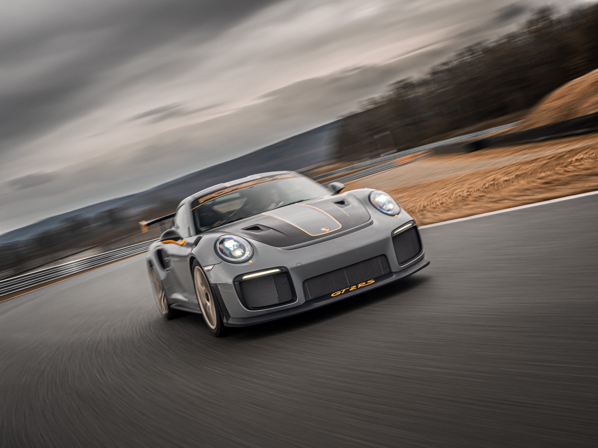 Download Race Car Silver Car Car Porsche Porsche 911 Vehicle Porsche 911 GT2 RS 4k Ultra HD Wallpaper