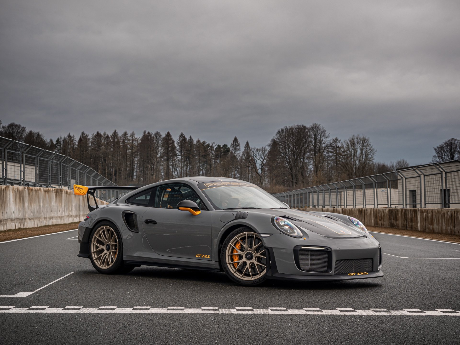 Download Race Car Silver Car Car Porsche Porsche 911 Vehicle Porsche 911 GT2 RS 4k Ultra HD Wallpaper