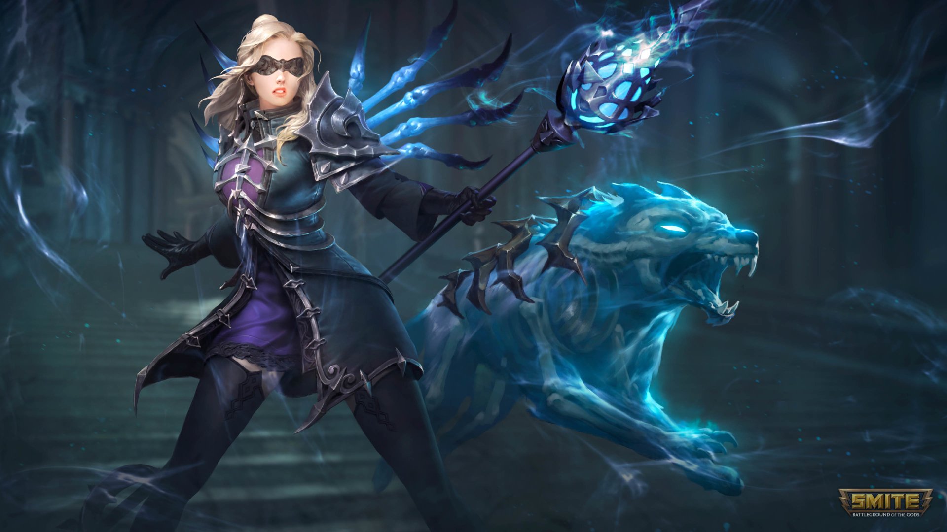 Download Skadi (Smite) Video Game Smite HD Wallpaper
