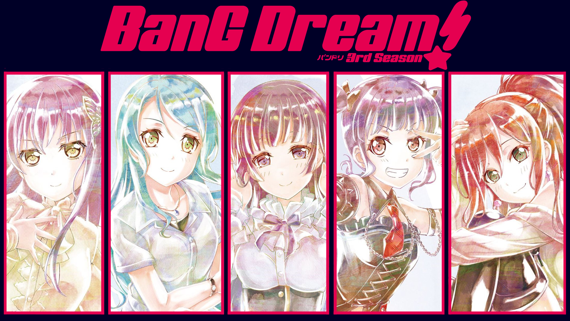 Download Anime BanG Dream! Girls Band Party! HD Wallpaper