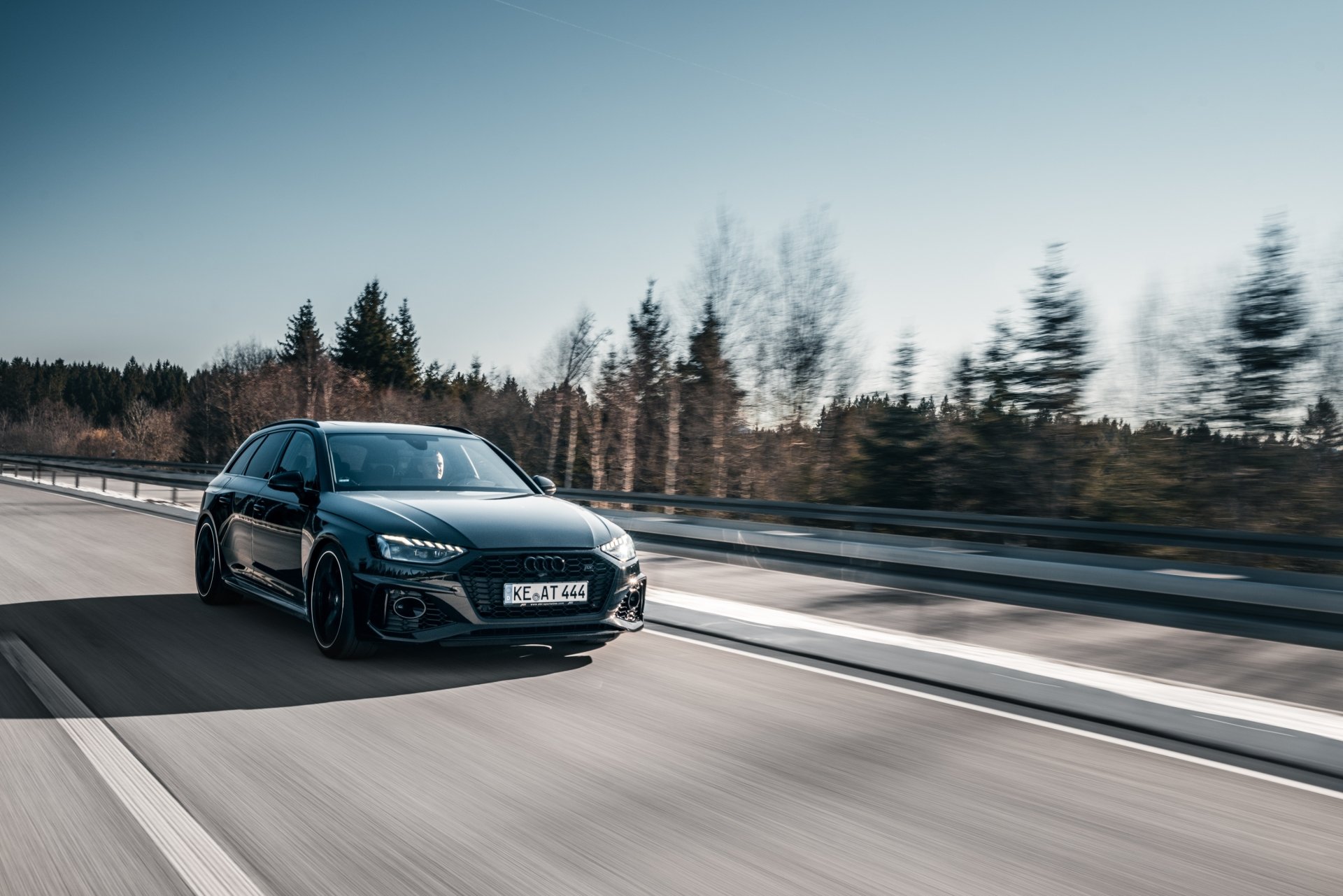 Download Black Car Car Audi Vehicle Audi RS4 HD Wallpaper