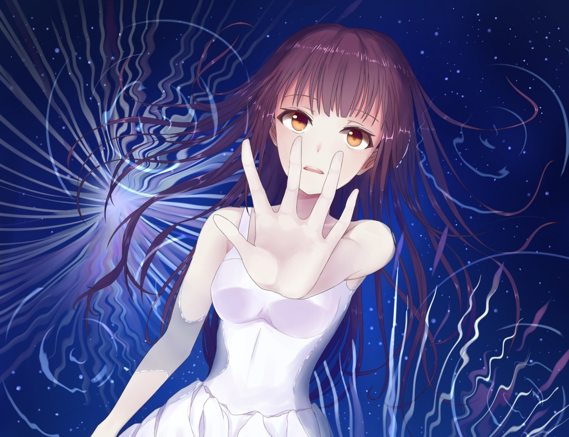 Uchiage Hanabi Shita Kara Miru Ka Yoko Kara Miru Ka Uchiage Hanabi, Shita kara Miru ka? Yoko kara Miru ka? 高清壁纸 | 桌面背景
