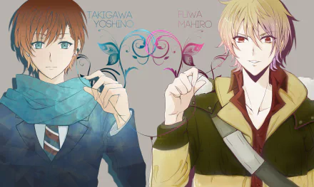 Yoshino Takigawa Mahiro Fuwa Anime Zetsuen no tempest HD Desktop Wallpaper | Background Image