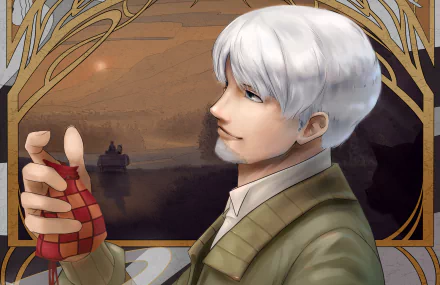 Kraft Lawrence Anime Spice and Wolf HD Desktop Wallpaper | Background Image