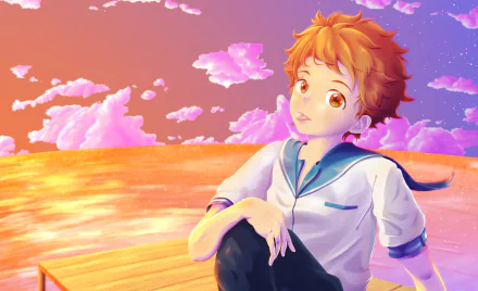 Hikari Sakishima Anime Nagi no Asukara HD Desktop Wallpaper | Background Image