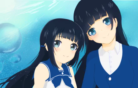 Miuna Shiodome Anime Nagi no Asukara HD Desktop Wallpaper | Background Image