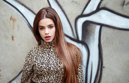 redhead long hair woman model HD Desktop Wallpaper | Background Image