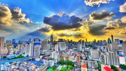 man made Bangkok HD Desktop Wallpaper | Background Image