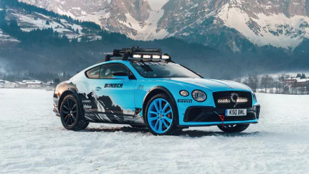  A unique version of the latest Continental GT for the 2020 GP Ice Race in Austria