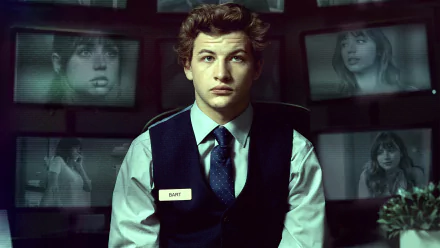 Tye Sheridan Ana de Armas The Night Clerk movie The Night Clerk (2020) HD Desktop Wallpaper | Background Image