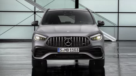 SUV silver car car Mercedes-Benz vehicle Mercedes-AMG GLA HD Desktop Wallpaper | Background Image