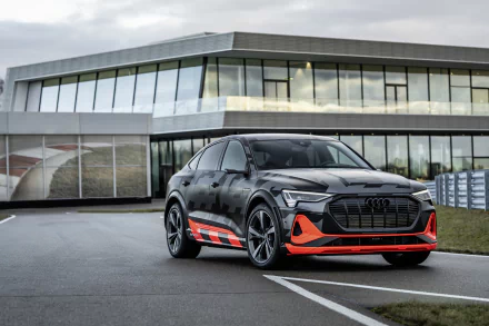 car hatchback Audi compact car vehicle Audi E-Tron HD Desktop Wallpaper | Background Image