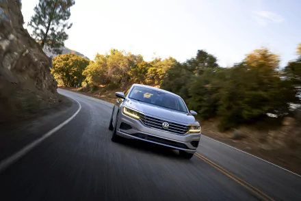 silver car car Volkswagen vehicle Volkswagen Passat HD Desktop Wallpaper | Background Image