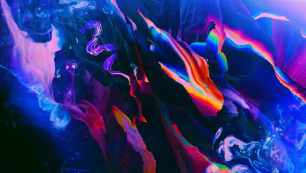A colorful, artistic abstract design in vibrant hues, crafted as a 4K Ultra HD PC desktop wallpaper and background.