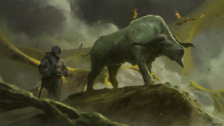 warrior Sci Fi creature HD Desktop Wallpaper | Background Image