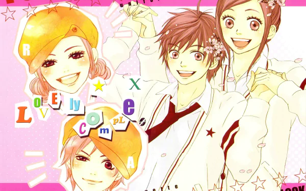 Risa Koizumi Atsushi Ōtani Anime Lovely Complex HD Desktop Wallpaper | Background Image