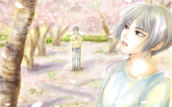 Nanako Tenjo Kenichi Yoshii Anime Devils Line HD Desktop Wallpaper | Background Image